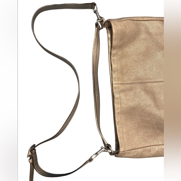 Coach hand bag crossbody bag gold vintage - Picture 12 of 12